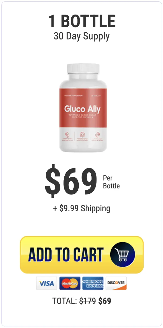 Gluco Ally Price 1 Bottle